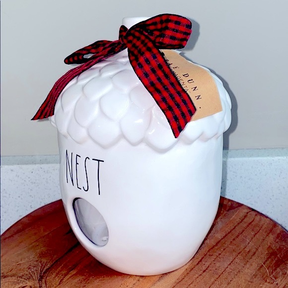 ❗️RAE DUNN NEST ACORN THANKSGIVING MODERN FARMHOUSE BIRDHOUSE FALL WINTER DECOR - Picture 5 of 9